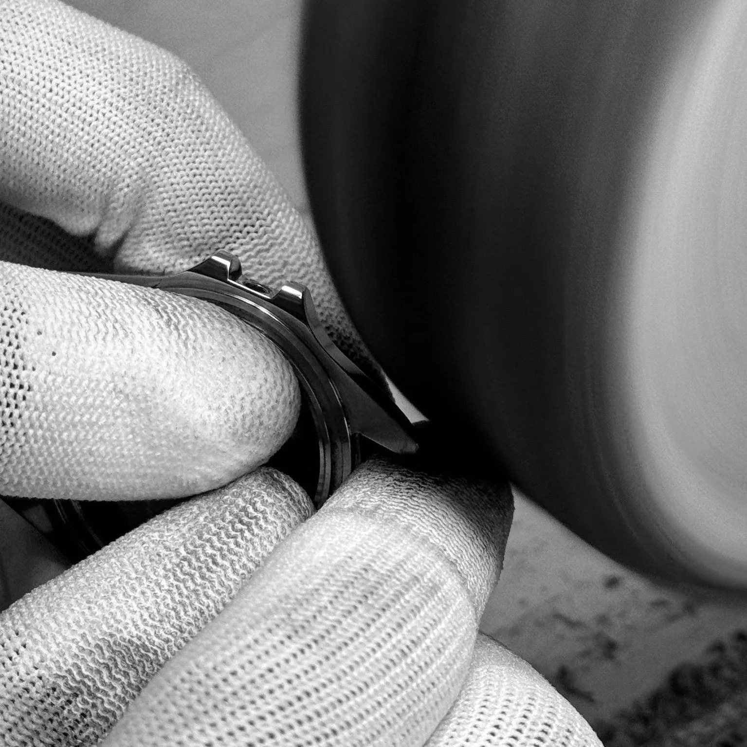 In-house case polishing at Watch Repair Maastricht